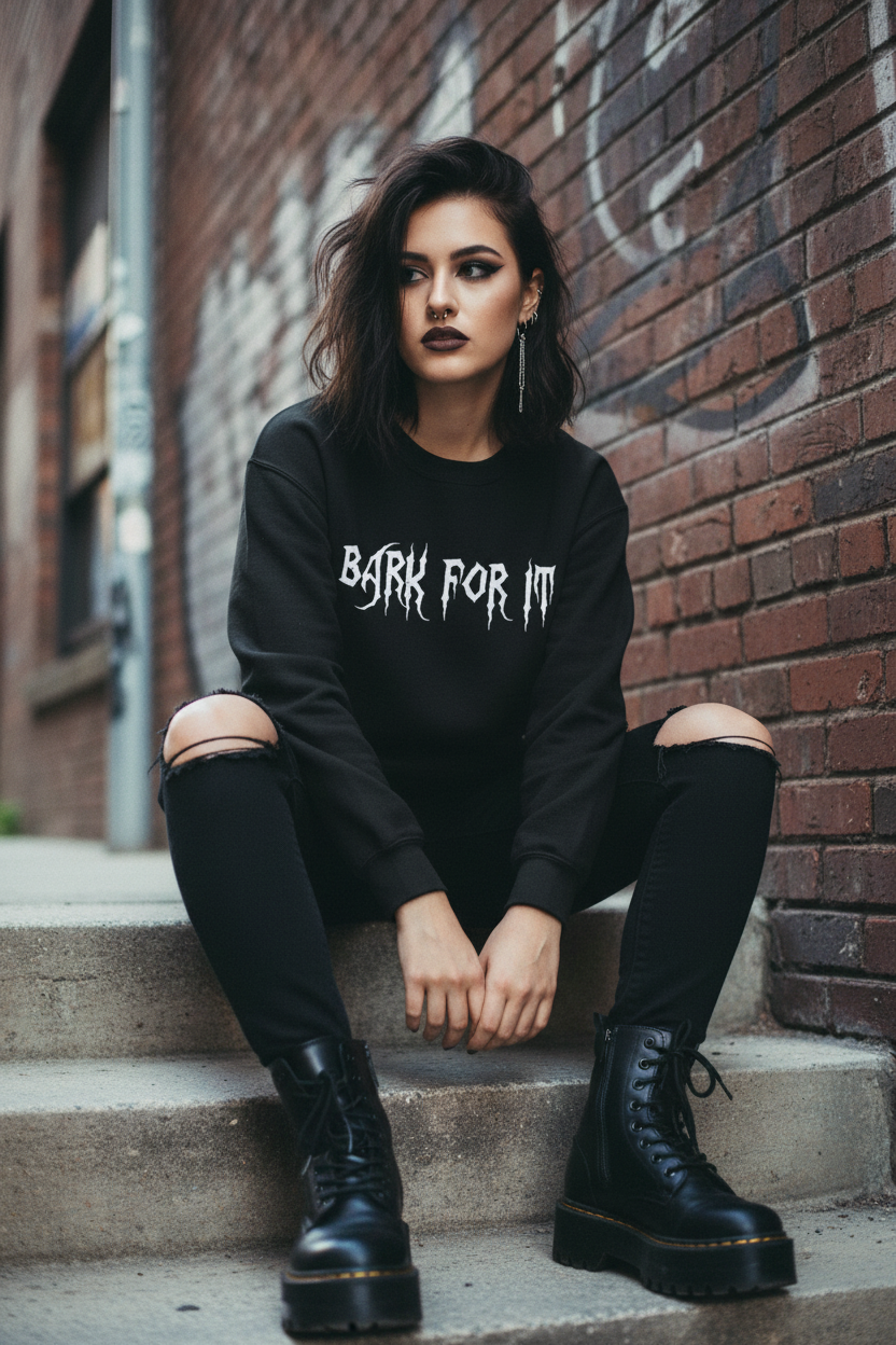 Demon frog sweatshirt