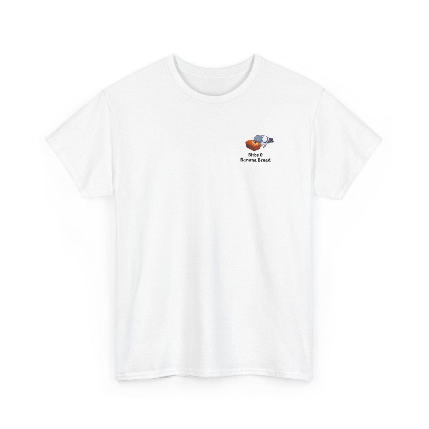 Birbs & Banana Bread Tee - Pigeon