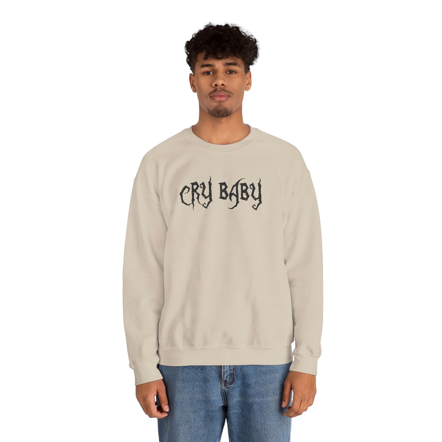 Cry Baby Sweatshirt - Embroidered