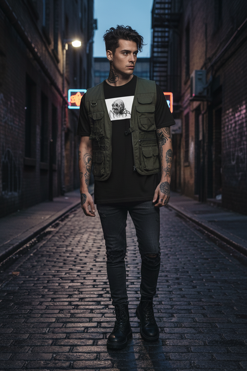 Decaying Spider Tee