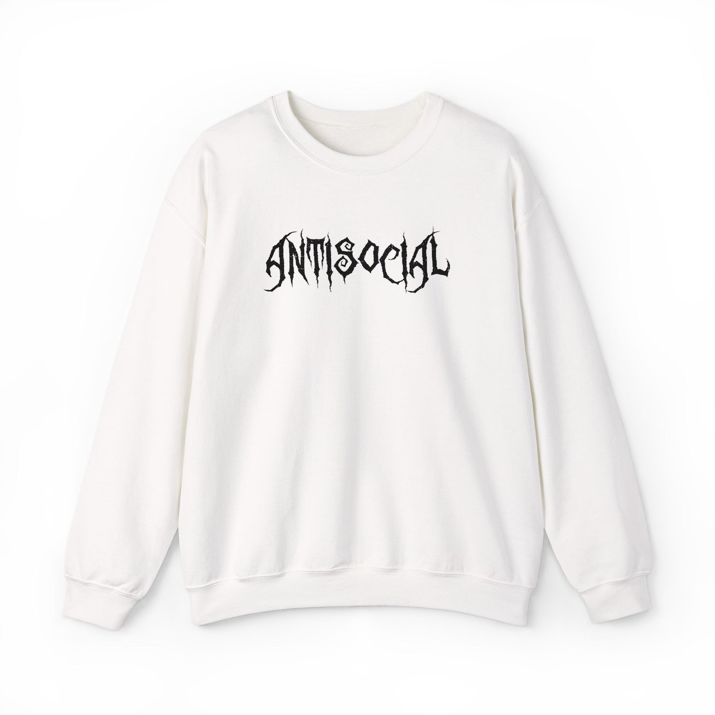 Antisocial Sweatshirt - Embroidered