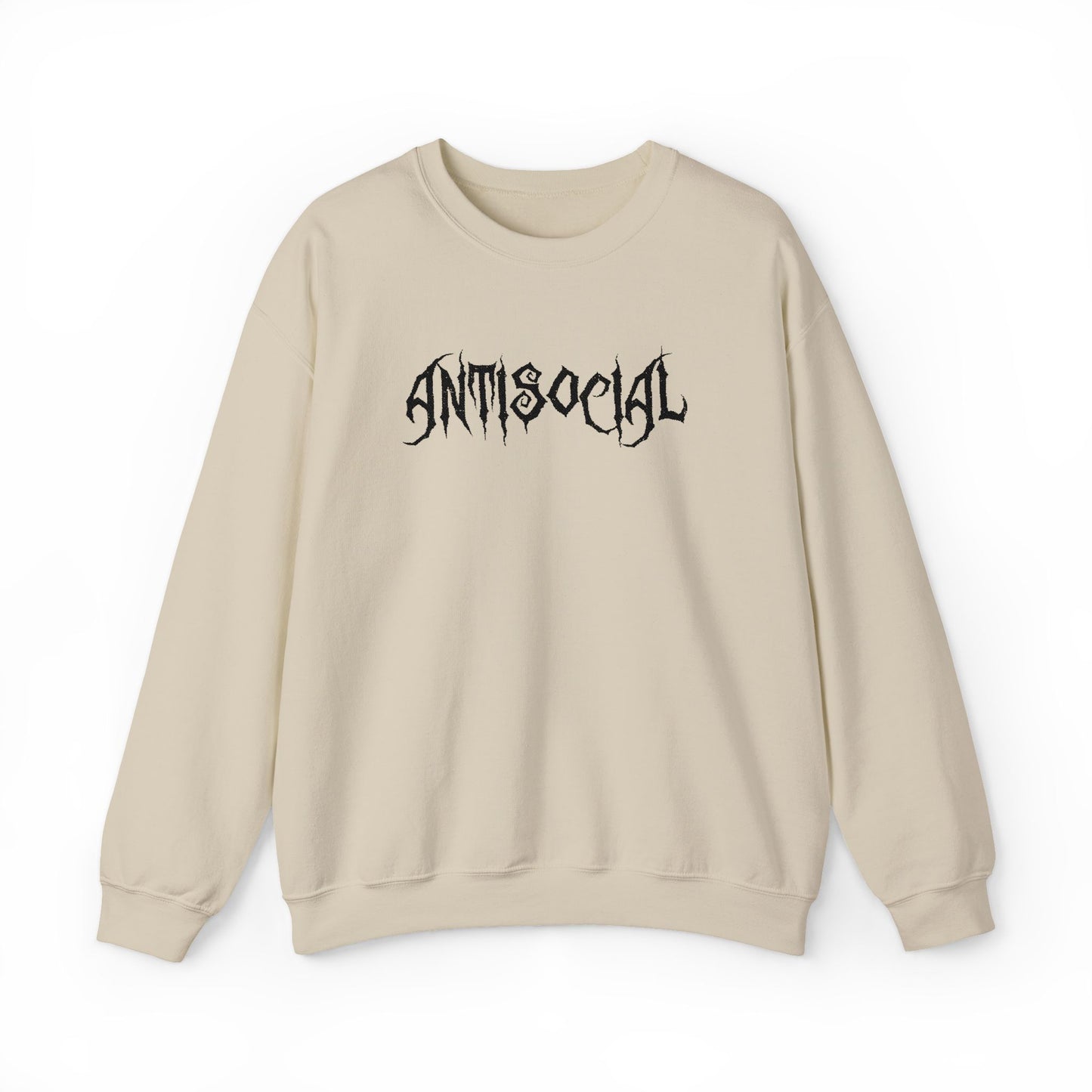 Antisocial Sweatshirt - Embroidered