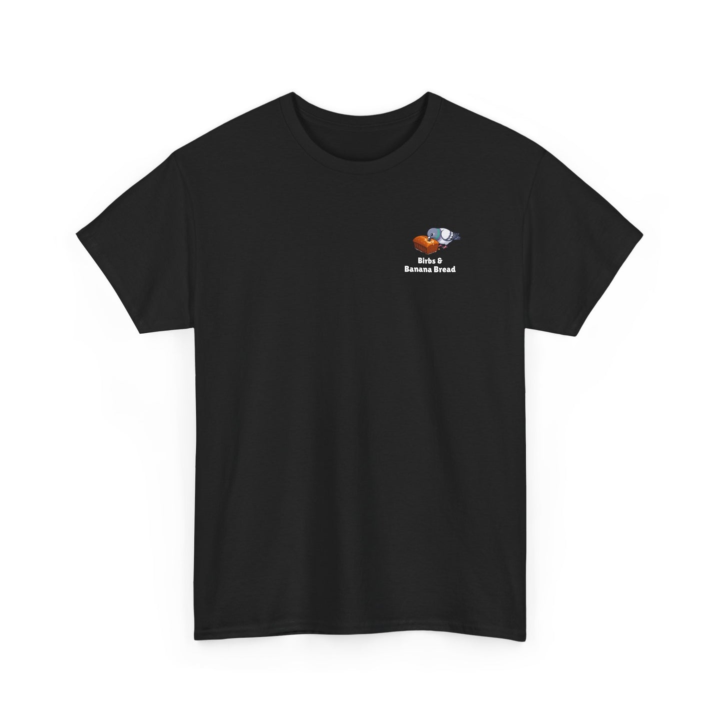 Birbs & Banana Bread Tee - Pigeon