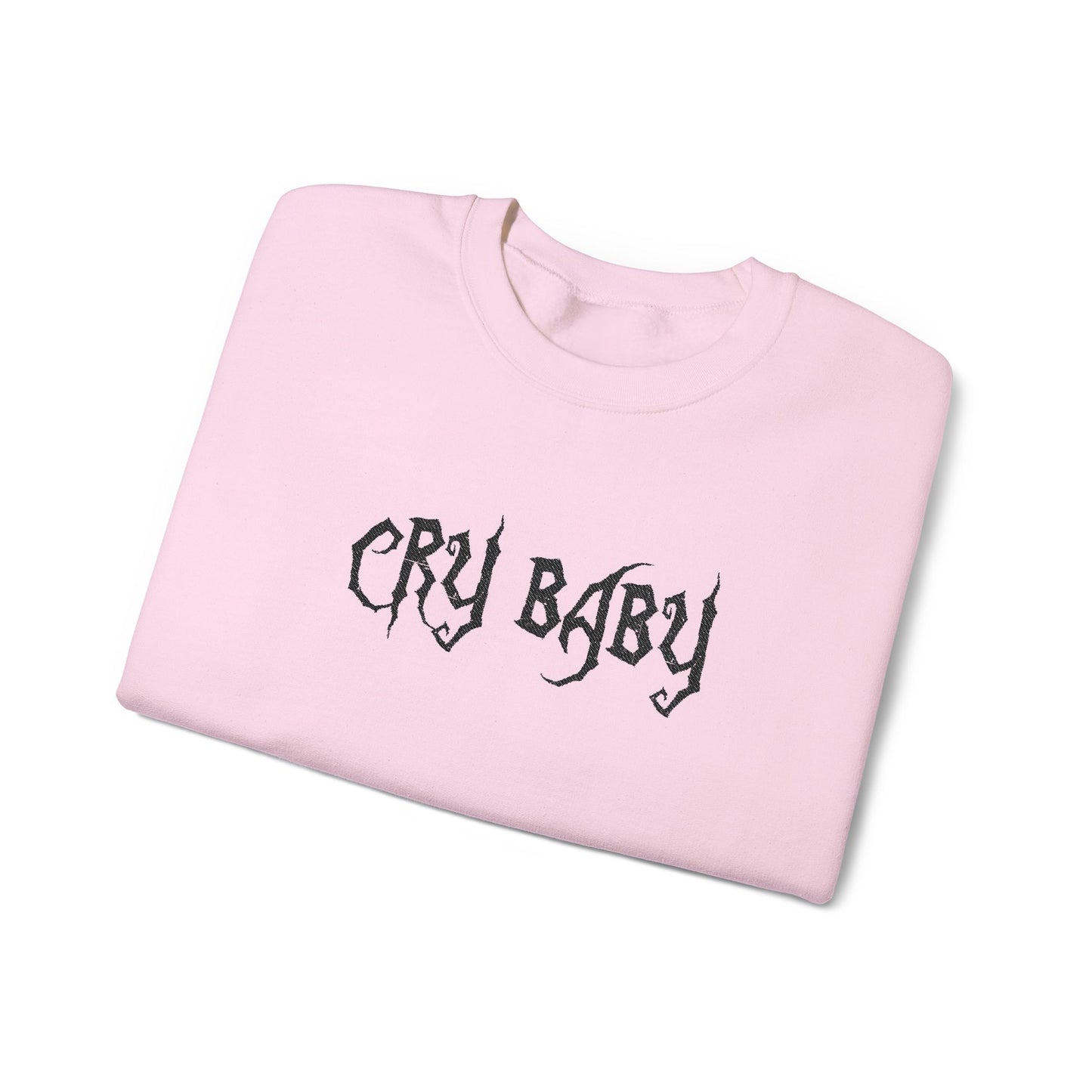 Cry Baby Sweatshirt - Embroidered