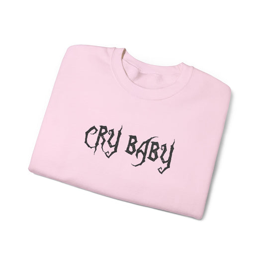 Cry Baby Sweatshirt - Embroidered