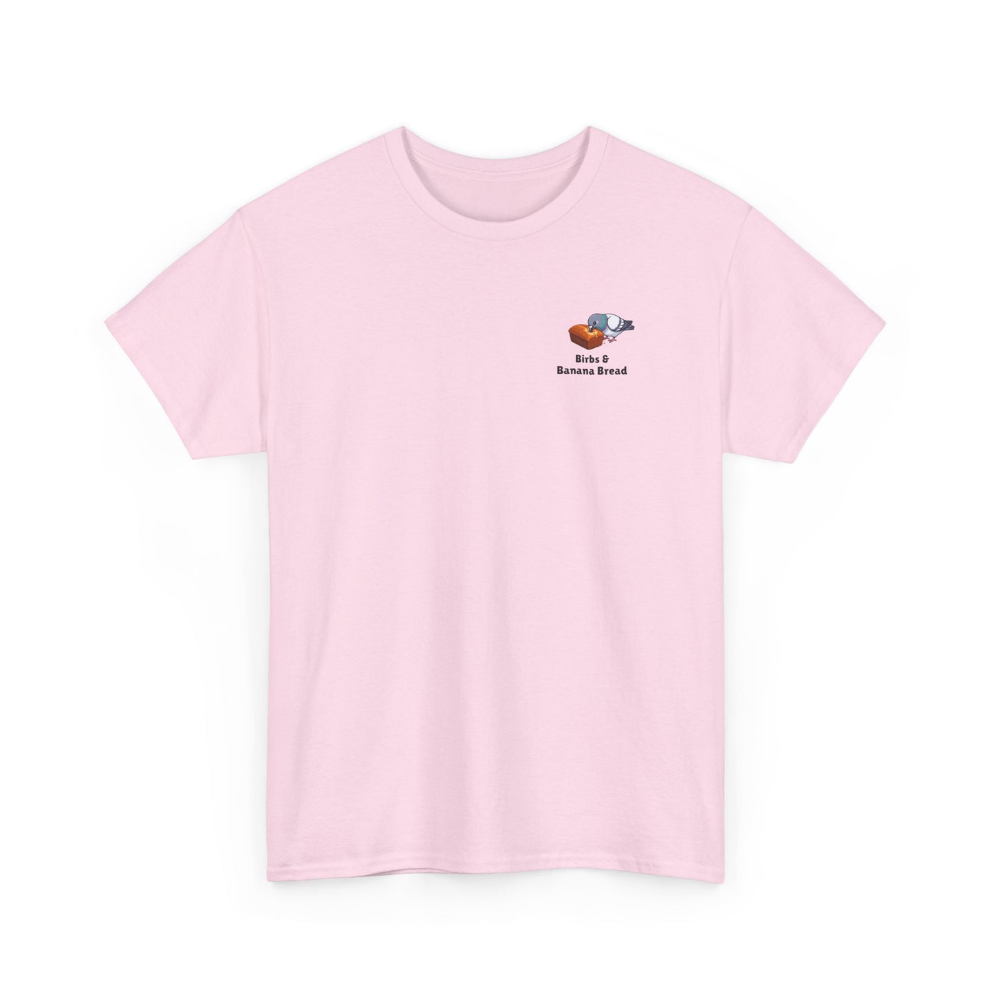 Birbs & Banana Bread Tee - Pigeon