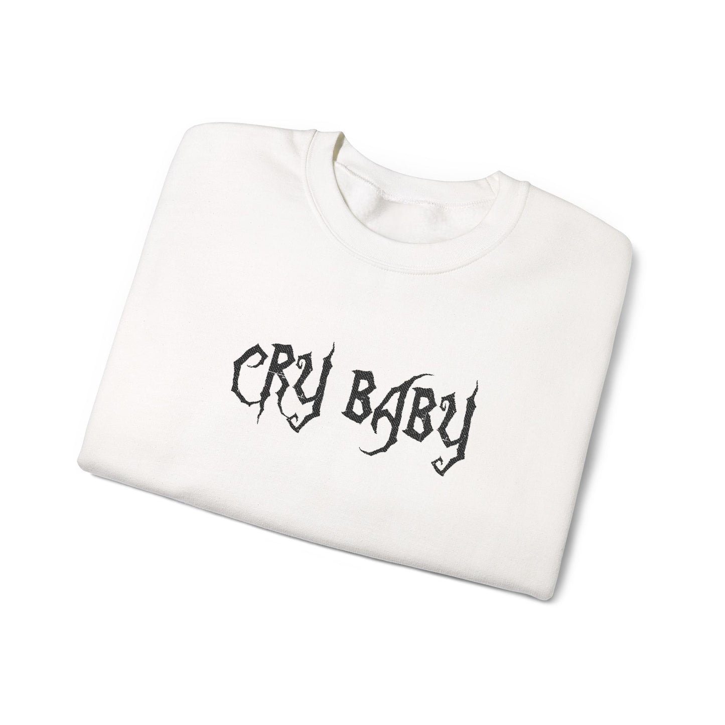 Cry Baby Sweatshirt - Embroidered