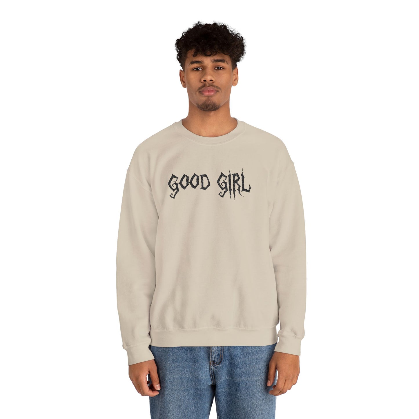 Good Girl Sweatshirt - Embroidered