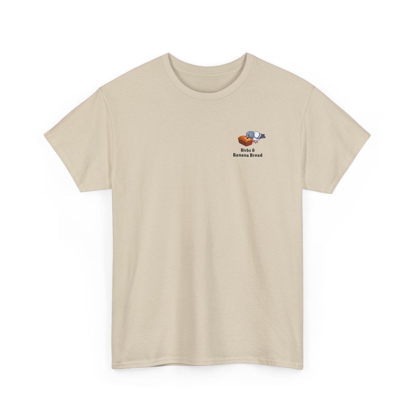 Birbs & Banana Bread Tee - Pigeon