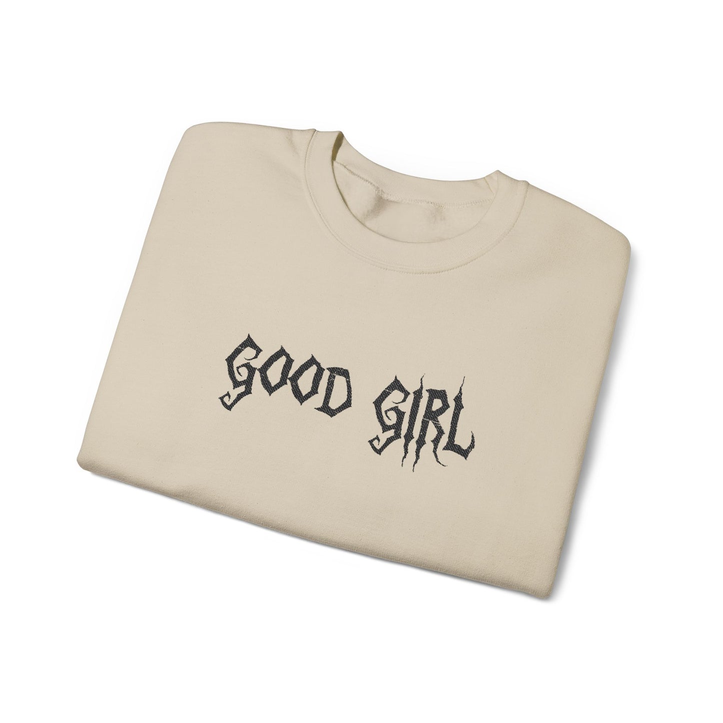Good Girl Sweatshirt - Embroidered