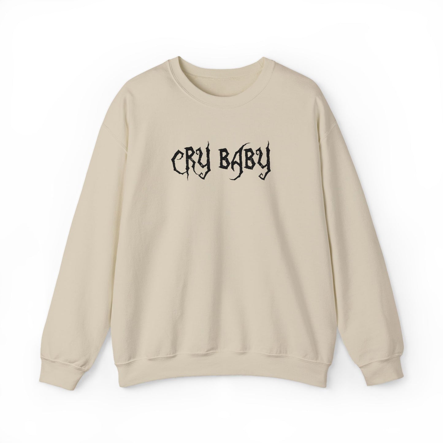 Cry Baby Sweatshirt - Embroidered