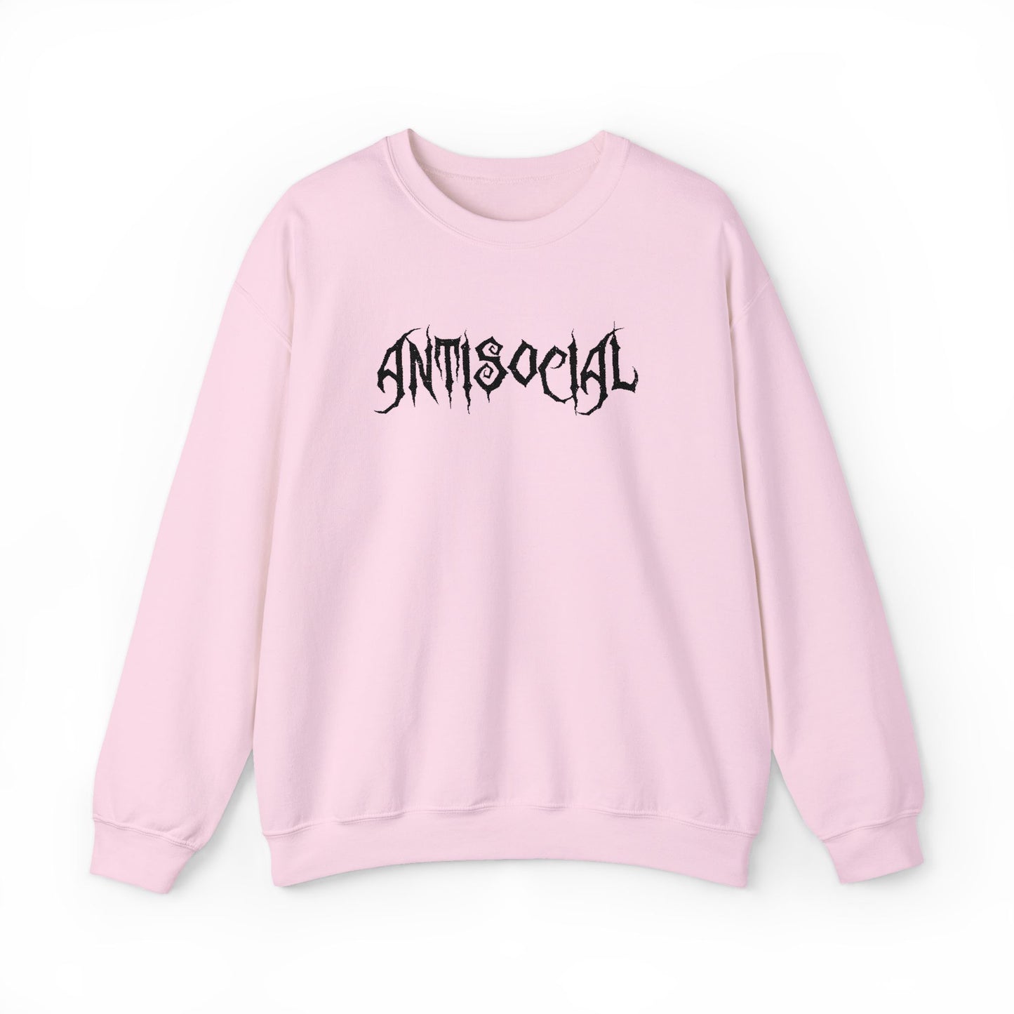 Antisocial Sweatshirt - Embroidered