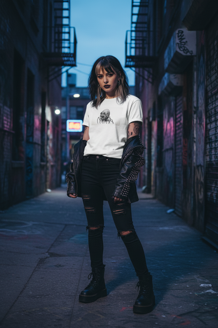 Decaying Spider Tee
