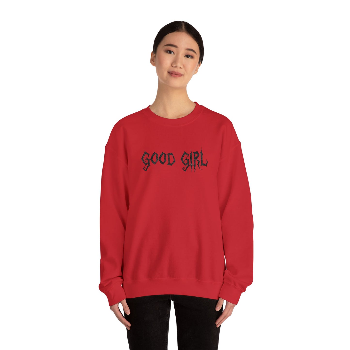 Good Girl Sweatshirt - Embroidered