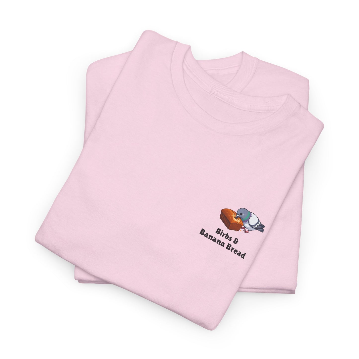 Birbs & Banana Bread Tee - Pigeon