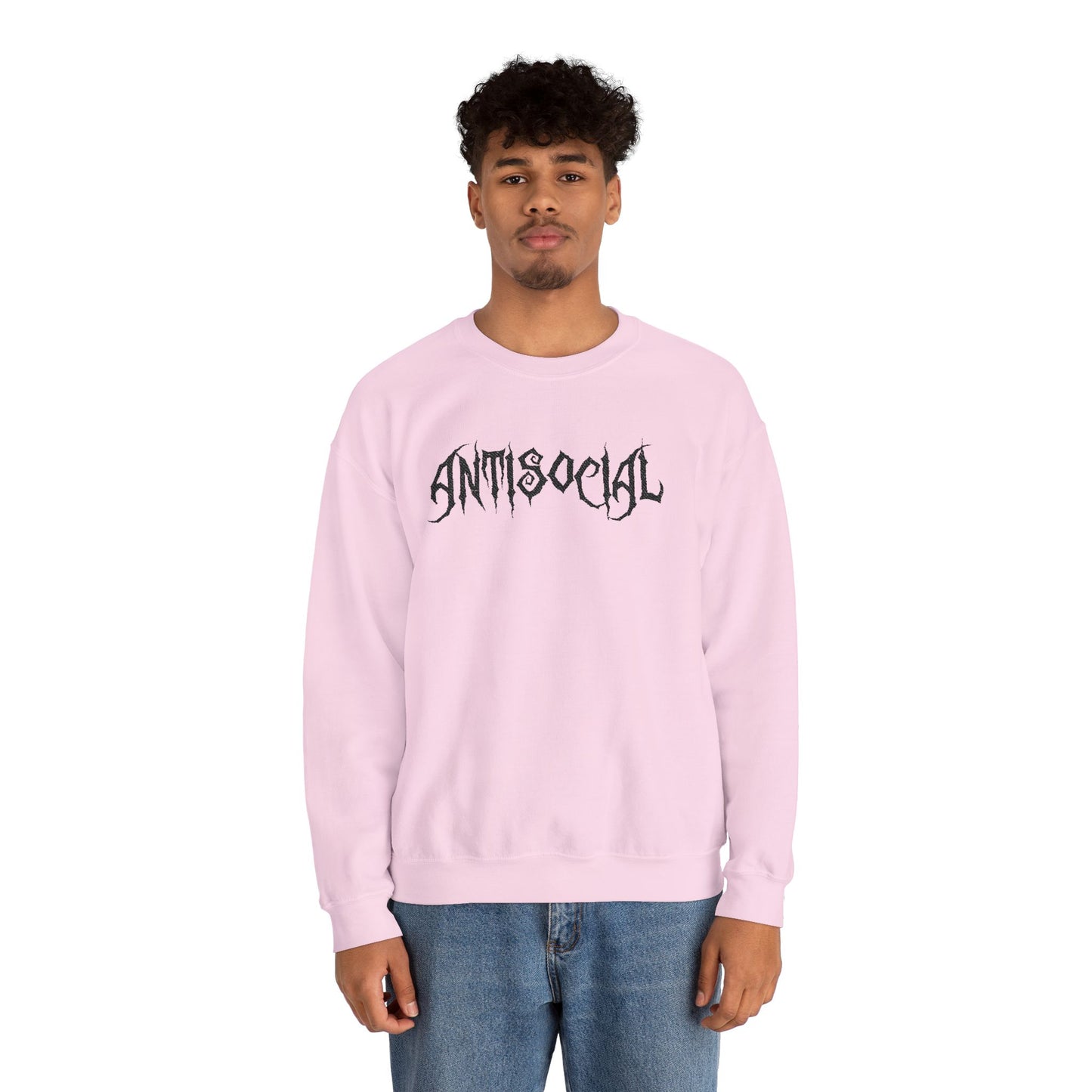 Antisocial Sweatshirt - Embroidered