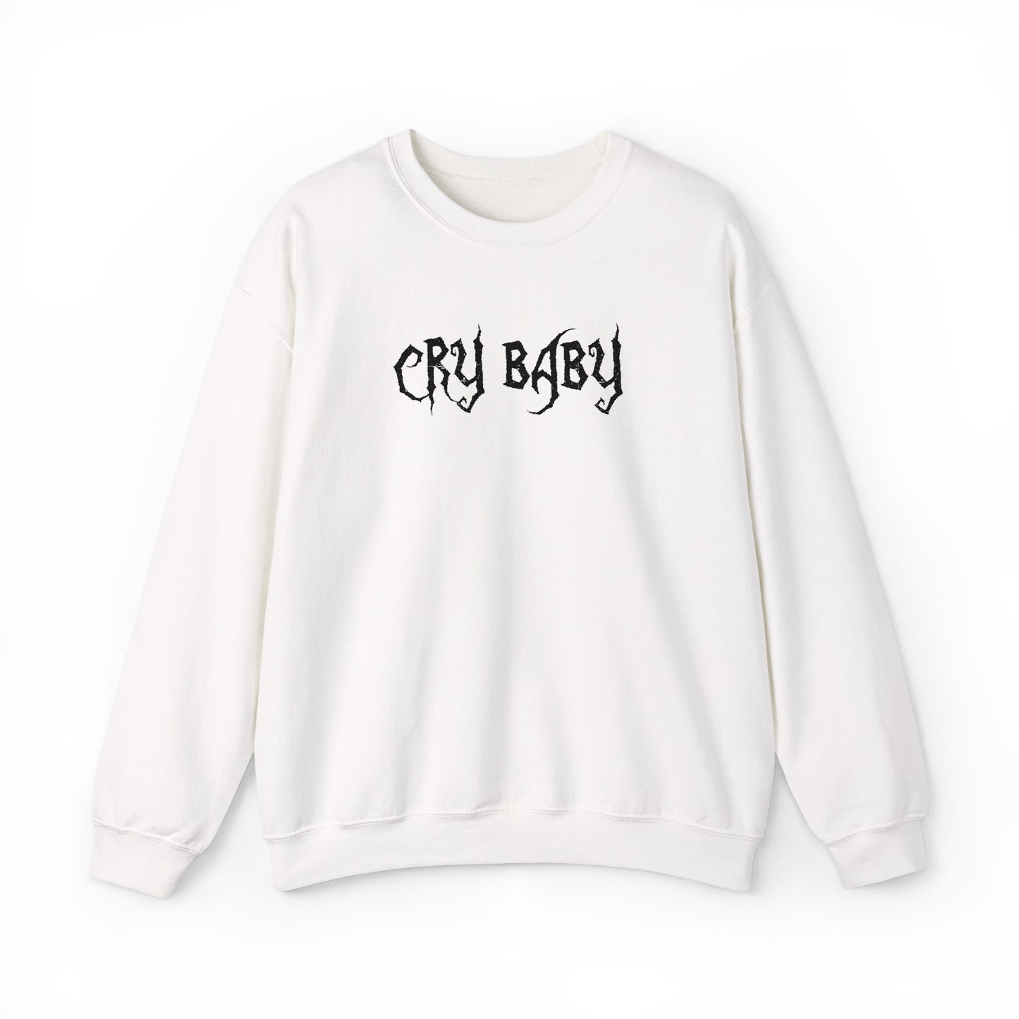 Cry Baby Sweatshirt - Embroidered