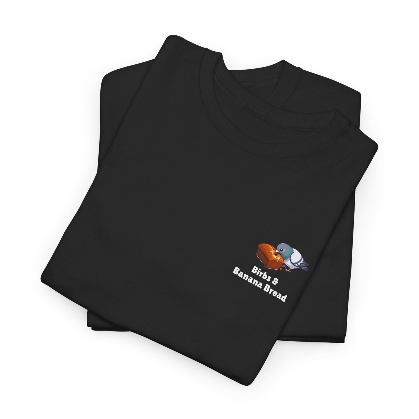 Birbs & Banana Bread Tee - Pigeon