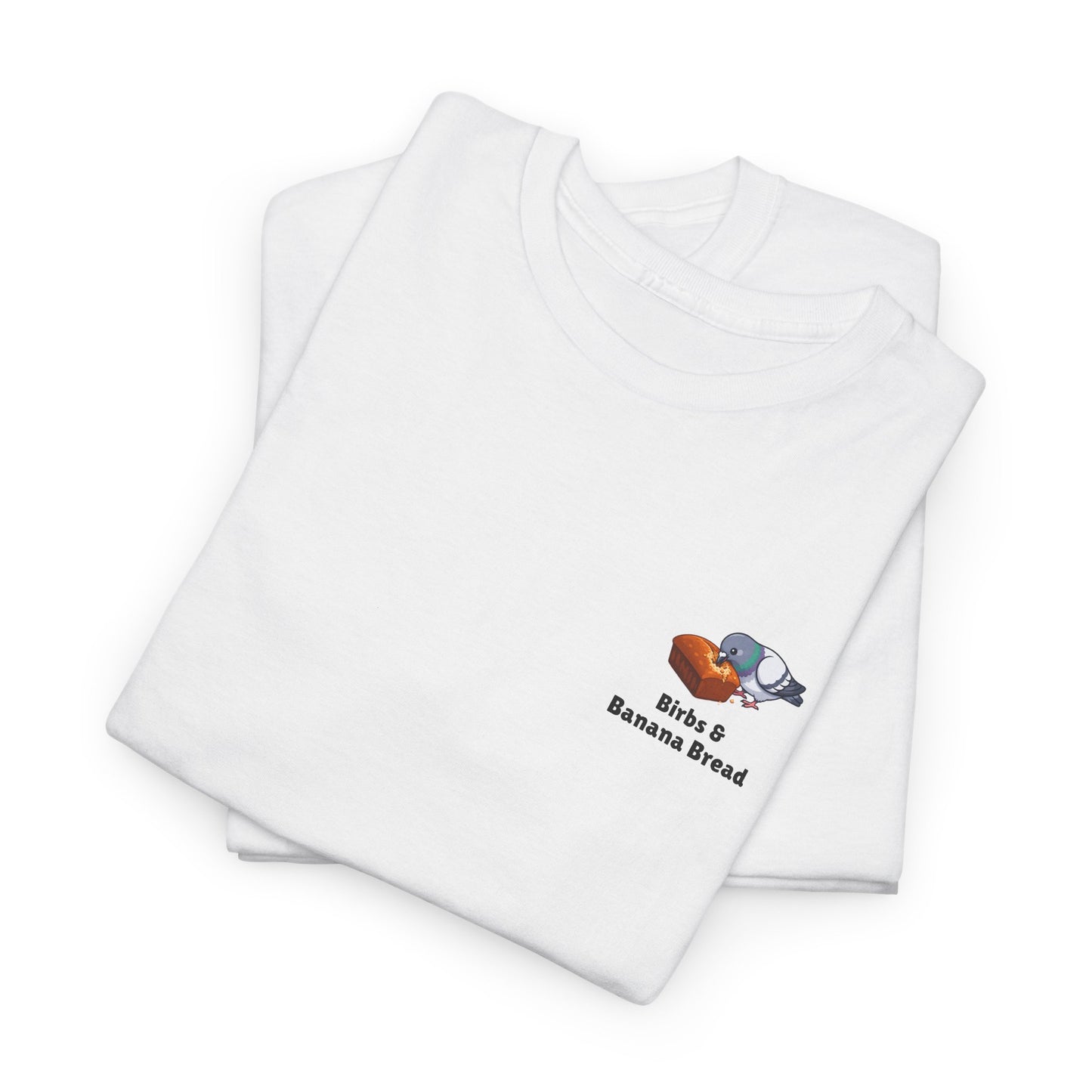 Birbs & Banana Bread Tee - Pigeon