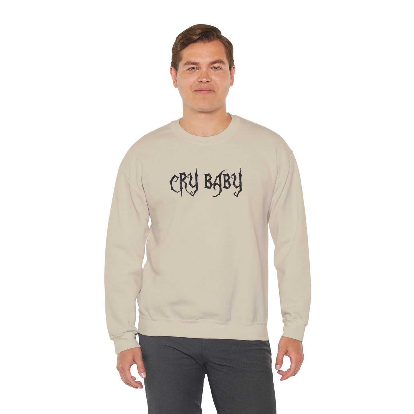 Cry Baby Sweatshirt - Embroidered