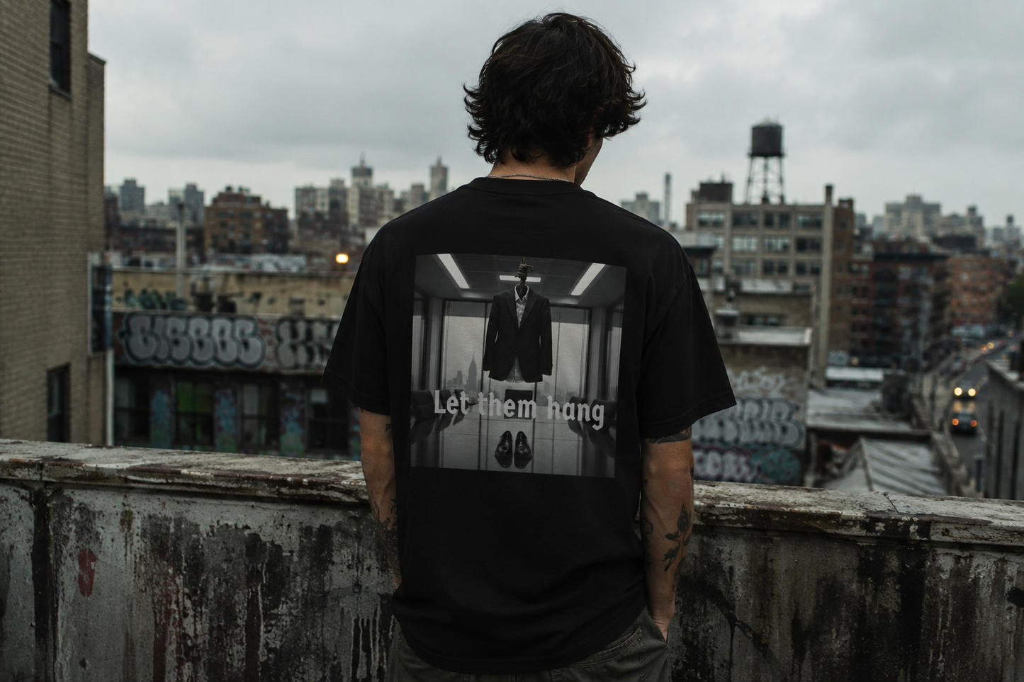 Hanging Suit Tee