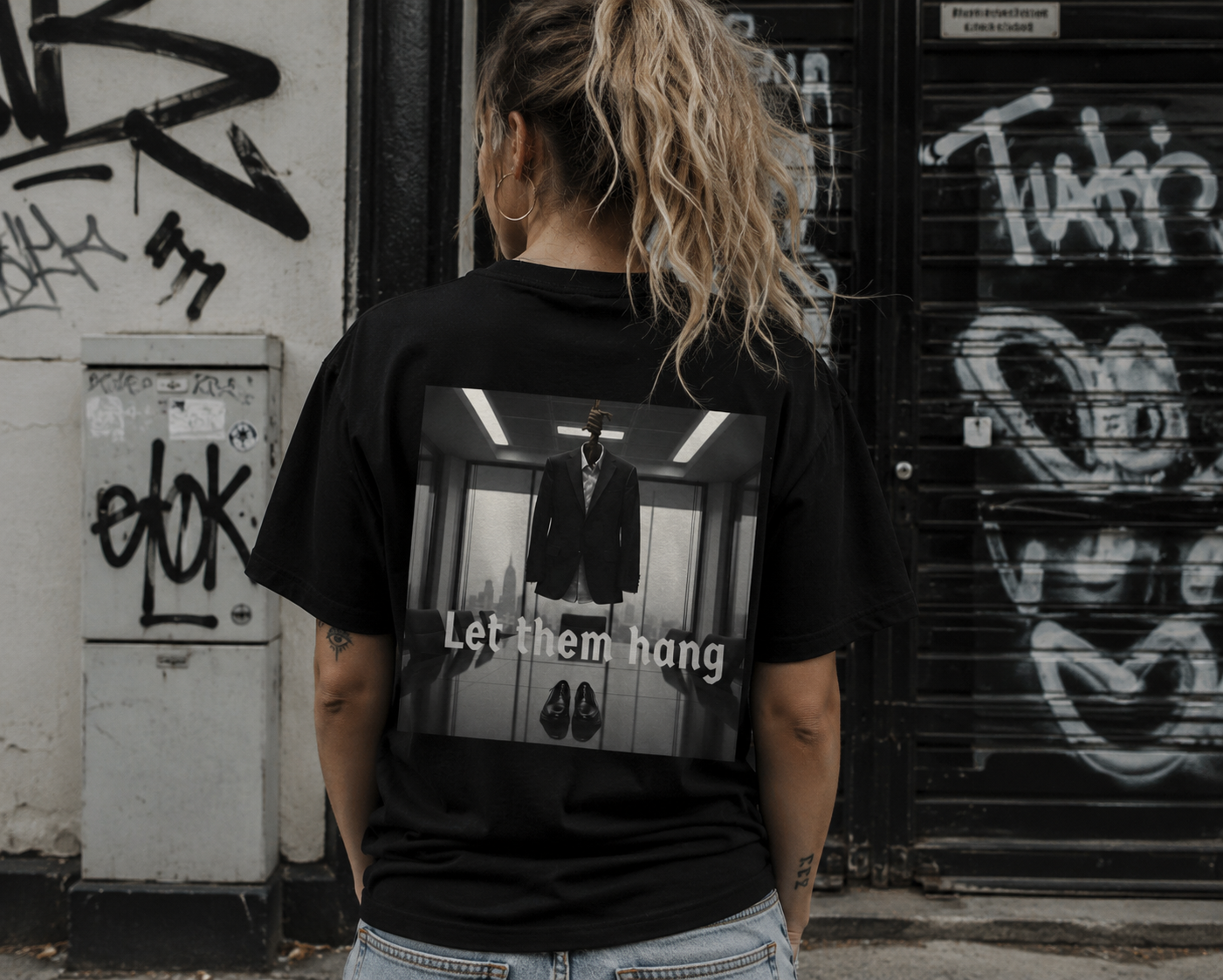 Hanging Suit Tee